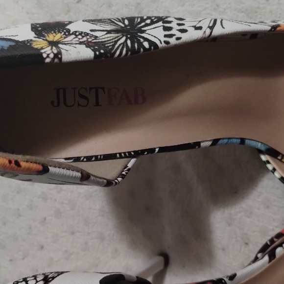 JustFab butterfly heels - Picture 2 of 8